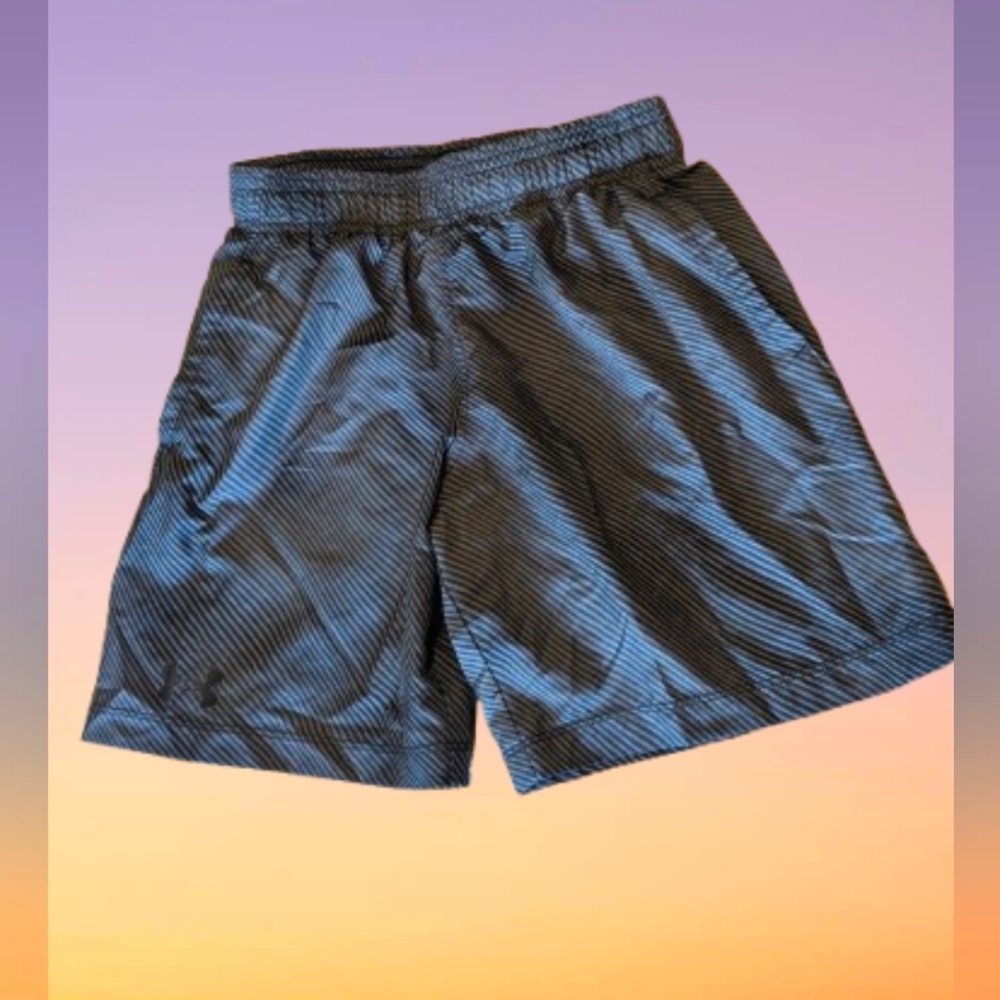 Under Armour Gray Performance Shorts Lightweight Athletic
